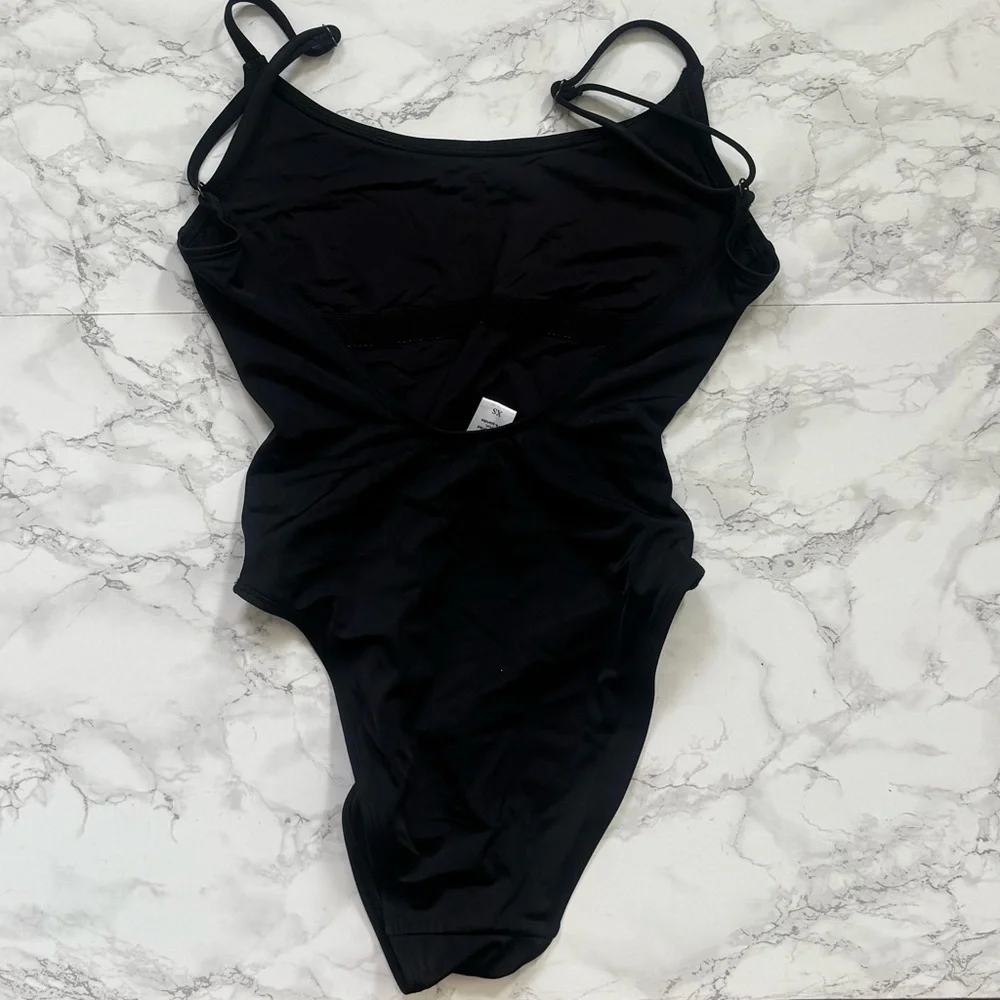 Andie The Laguna One Piece Swimsuit Black size XS - Picture 3 of 5